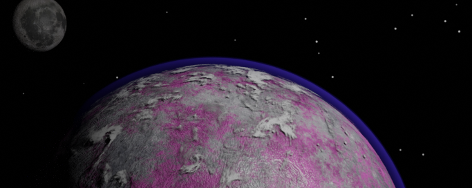 GJ504b - La planète rose